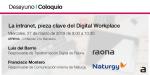 Coloquio: La intranet pieza clave del Digital Workplace